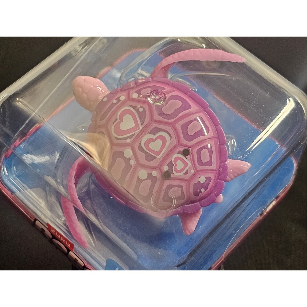 Zuru‎ Robo Turtle Pink Robo Alive Swimming Walking Toy 2021 Water Activated NIB